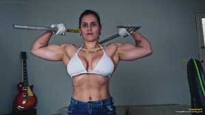 Sassenach breaks a metal broom