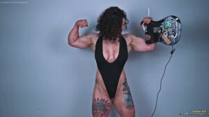 Sassenach destroys a guitar controller